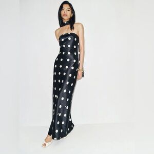 Reformation Oren Silk Dress